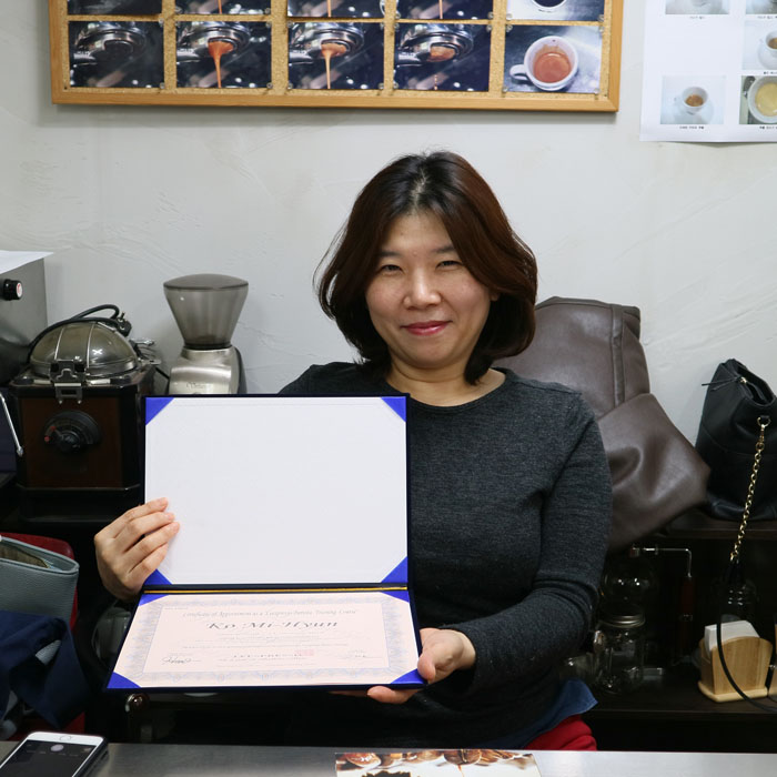 2019-01-18 고미현님 수료를 축하드립니다.
