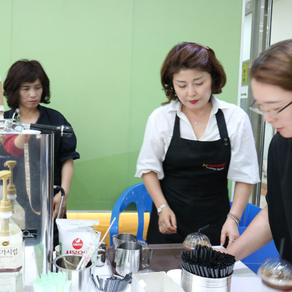 2019-07-08 송파여성회관 수료생과 함께 커피체험&amp;봉사 다녀왔습니다.